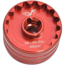 Vasos para pedalier Wheels Manufacturing BBTOOL-48-44 para cazoletas de 48,5 mm y 44 mm y 16 muescas