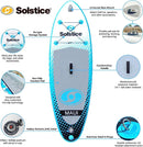 Tabla de surf de remo inflable para jóvenes Solstice Maui