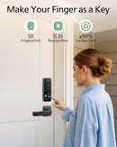 Cerradura electrónica biométrica Philips DDL210X-1H