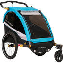 Remolque infantil Burley D'Lite X doble, Aqua