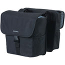 basil go double bag solid black