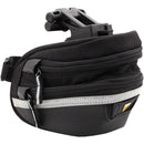 Bolsa de sillín Topeak Survival Wedge Pack II con kit de herramientas y montaje, negra