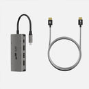 Hub USB-C 8 en 1 con HDMI 4K de Mobile Pixels
