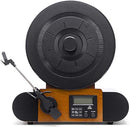 Reproductor de discos de vinilo vertical Fuse Rad-Vert-4 con radio AM/FM, pantalla LCD y Bluetooth