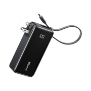Anker Power Bank (10K, Fusion, Built-In Cable)