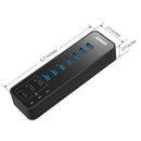 Concentrador de datos USB 3.0 de 10 puertos Anker 60W
