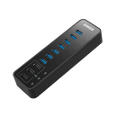 Concentrador de datos USB 3.0 de 10 puertos Anker 60W
