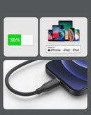 Anker 641 USB-C to Lightning Cable (Flow, 3 ft Silicone)