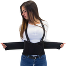 Cinturón de soporte lumbar ajustable con tirantes