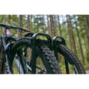 Portabicicletas de enganche Kuat Piston Pro X - 2 bicicletas, luces LED con enchufe de 4 pines, revestimiento Kashima, gris Galaxy