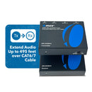 HDMI ARC & S/PDIF Audio Extender Up To 150m using CAT 6/7 (ARC-EX300-K)