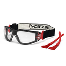 Gafas de seguridad antiempañamiento convertibles en gafas con sello de espuma extraíble, patillas y diadema