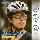 Gafas de seguridad antiempañamiento convertibles en gafas con sello de espuma extraíble, patillas y diadema