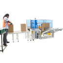 Formadora automática de cajas con selladora de cinta inferior
