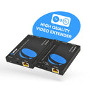 Extensor HDMI 4K con cable Cat6/7 de hasta 50 m (IR y salida de bucle) (UHD-EX165H-K)
