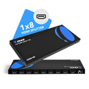 Divisor HDMI 1×8 de 18 Gbps (UHDS-108)