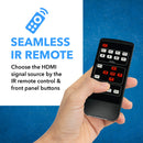 Ultra HD 4K Quad Multi-Viewer 4x1 HDMI Seamless Switch (UHD-401MV)