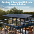 BougeRV 300 Watt N-Type Rigid Bifacial 16BB Mono Solar Panel