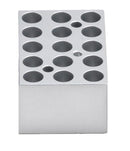 Bloque Benchmark BSH100-15HL, 15 tubos de centrífuga de 1,5 ml para baño seco