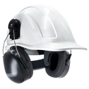 Casco de seguridad tipo cachucha con orejeras montables