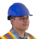 Casco de seguridad estilo gorra con suspensión de 4 puntos