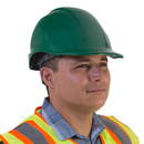 Casco de seguridad estilo gorra con suspensión de 4 puntos