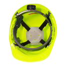 Casco de seguridad estilo gorra con suspensión de 4 puntos