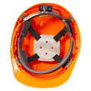 Casco de seguridad estilo gorra con suspensión de 4 puntos
