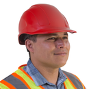 Casco de seguridad estilo gorra con suspensión de 4 puntos