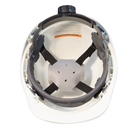 Casco de seguridad estilo gorra con suspensión de 4 puntos