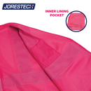Children's Hi-Vis Mesh Safety Vest with 2" Reflective Strips - PinkFit Collection