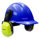 Kit de Casco Tipo Gorra con Orejeras de Alta Visibilidad Montables