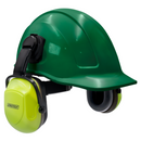 Kit de Casco Tipo Gorra con Orejeras de Alta Visibilidad Montables
