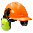 Kit de Casco Tipo Gorra con Orejeras de Alta Visibilidad Montables