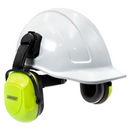 Kit de Casco Tipo Gorra con Orejeras de Alta Visibilidad Montables