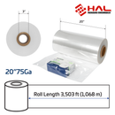 Centerfold POF Shrink Film – 75 Gauge - 20in (508mm)