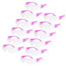 Clear Safety Glasses for High Impact Protection - PinkFit Collection