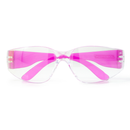Clear Safety Glasses for High Impact Protection - PinkFit Collection