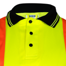 Polo reflectante de seguridad bicolor de alta visibilidad