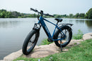 Bicicleta eléctrica con neumáticos gruesos