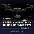 Paquete de seguridad pública DSLRPros Freefly Astro Max (NDAA/Blue)