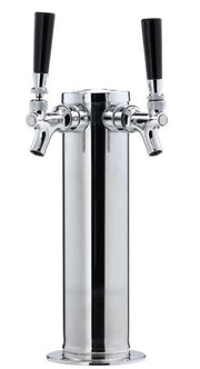 Double Faucet All SS304 Contact 3 Column Tower Draft Warehouse 4469