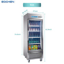 Enfriador de bebidas comercial, refrigerador, nevera