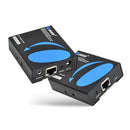 Extensor HDMI OREI con cable CAT6/CAT7, 1080p, con infrarrojos, hasta 58 metros, compatible con 3D y audio HD (EX-196PRO-KIT) 