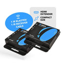 Extensor HDMI 4K sobre CAT6/7 RJ45 4K a 30 Hz hasta 40 m y 1080p hasta 70 m (EX-230C) 