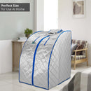 Durasage Health - Sauna personal con calefacción por infrarrojos, generador ionizador de aire, más de 5 niveles de temperatura y hasta 30 minutos de duración