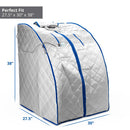 Durasage Health - Sauna personal con calefacción por infrarrojos, generador ionizador de aire, más de 5 niveles de temperatura y hasta 30 minutos de duración