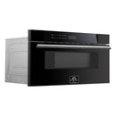 FORNO Capoliveri Espresso Cajón para microondas de 30 pulgadas, 1000 vatios, 1.2 pies cúbicos.