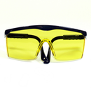 Framed Rectangular Safety Glasses with Side Shields for High Impact Protection