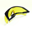 Framed Rectangular Safety Glasses with Side Shields for High Impact Protection